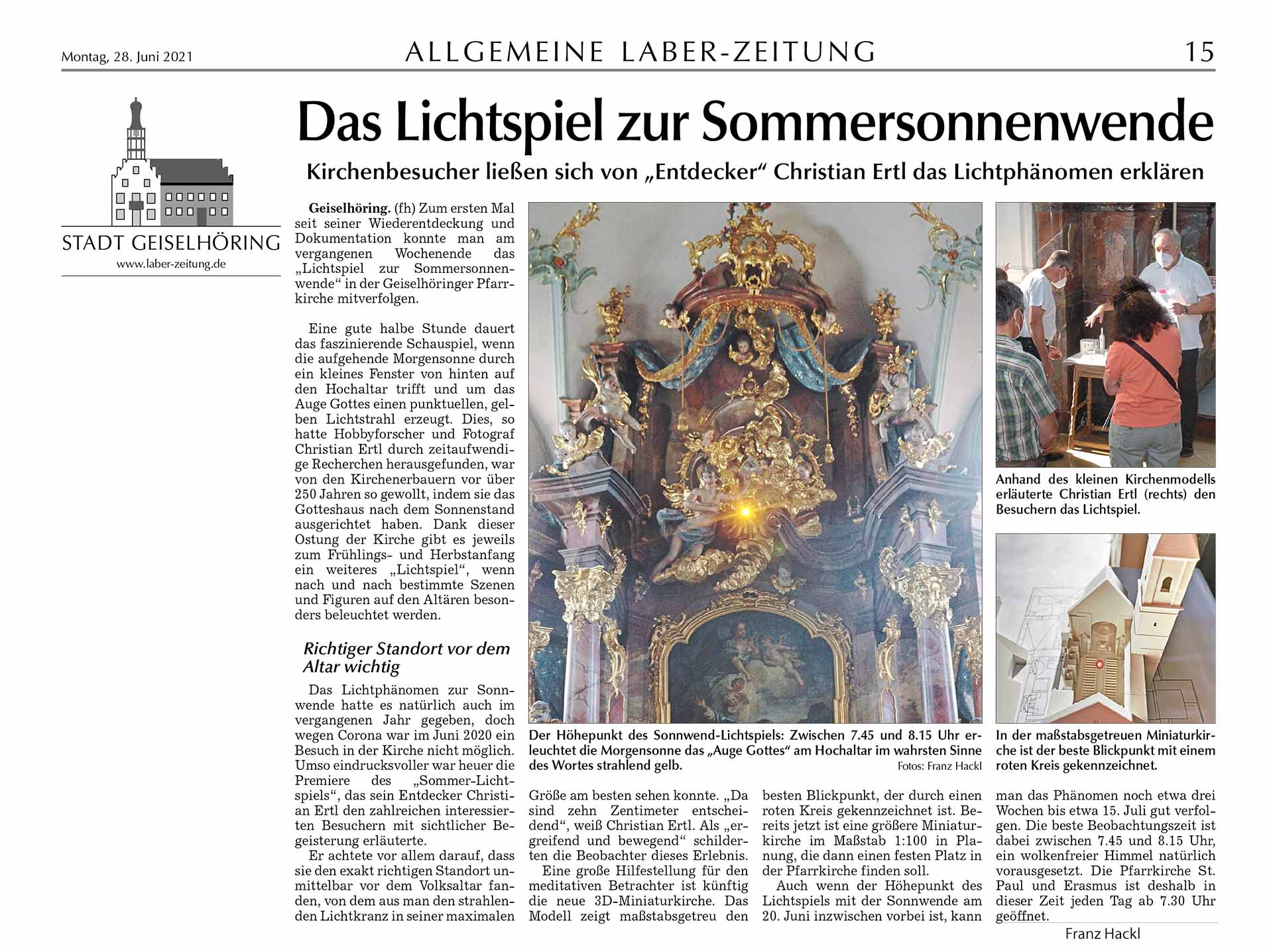 28.06.2021 Allgemeine Laber-Zeitung